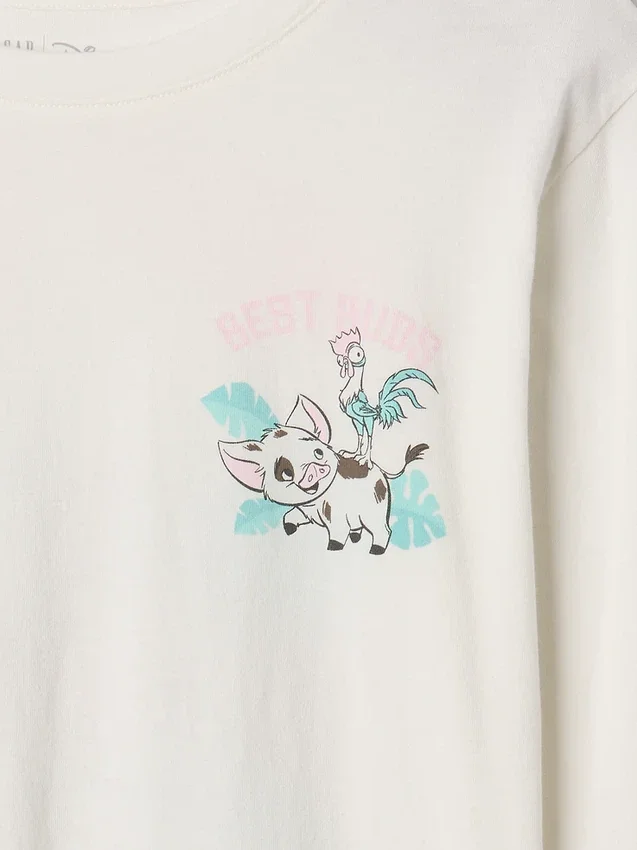 Camiseta infantil Gap × Disney con diseño de Moana