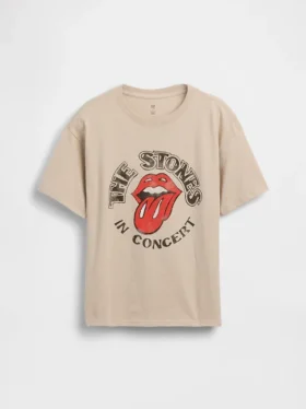 Camiseta infantil holgada con diseño gráfico