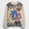 Camiseta infantil holgada con diseño gráfico