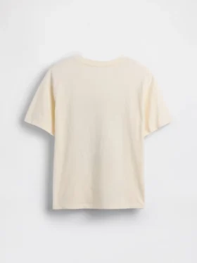 Camiseta infantil holgada con diseño gráfico