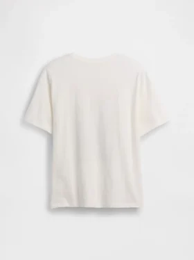 Camiseta infantil holgada con diseño gráfico