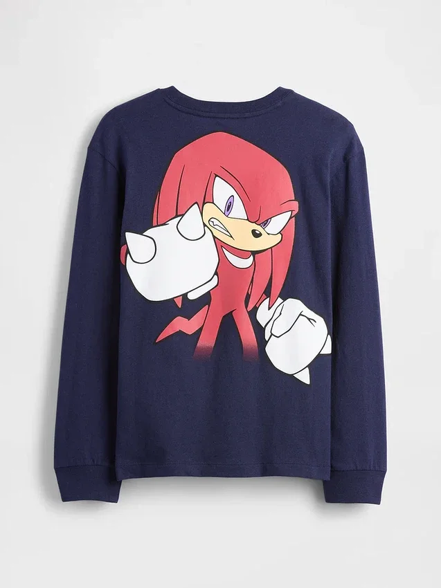 Camiseta infantil holgada con diseño gráfico