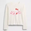 Camiseta infantil oversize con diseño de Hello Kitty