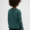 Camiseta infantil oversize con diseño gráfico