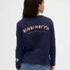 Camiseta infantil oversize con diseño gráfico