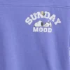 Camiseta infantil oversize con diseño gráfico