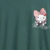 Camiseta infantil oversize con diseño gráfico