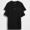 Camiseta interior de algodón orgánico para niños (paquete de 2)