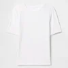 Camiseta moderna de cuello redondo
