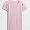 Camiseta moderna de cuello redondo