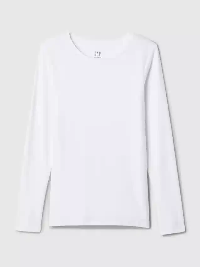 Camiseta moderna de cuello redondo