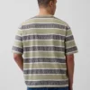 Camiseta oversize a rayas de Keith Haring