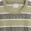 Camiseta oversize a rayas de Keith Haring