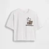 Camiseta oversize de corte cuadrado de Hello Kitty para niños