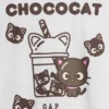 Camiseta oversize de corte cuadrado de Hello Kitty para niños