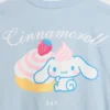 Camiseta oversize de corte cuadrado de Hello Kitty para niños