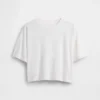 Camiseta oversize de corte cuadrado para niños
