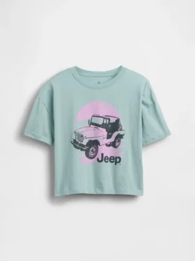 Camiseta oversize de corte cuadrado para niños