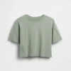 Camiseta oversize de corte cuadrado para niños