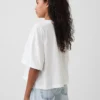 Camiseta oversize de corte cuadrado para niños