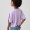 Camiseta oversize de corte cuadrado para niños