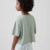 Camiseta oversize de corte cuadrado para niños