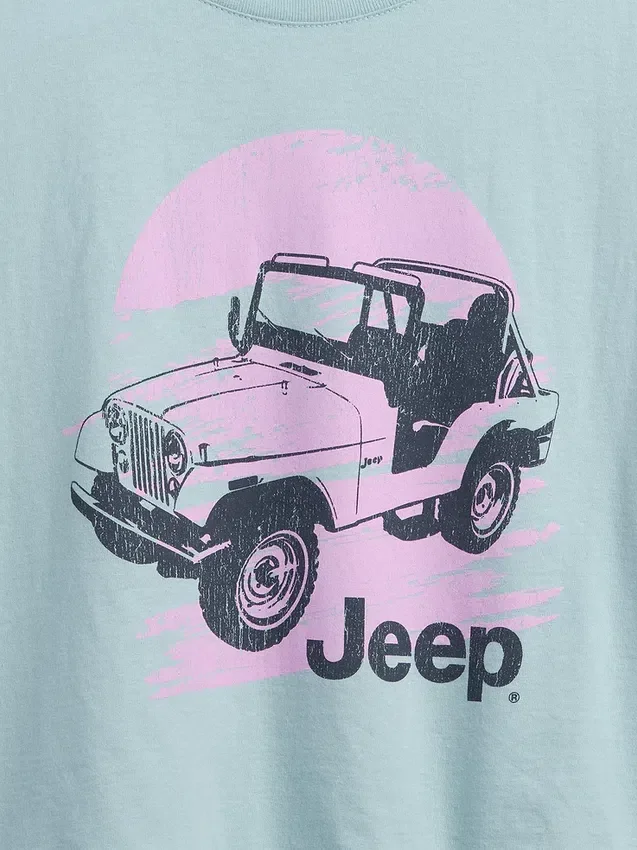 Camiseta oversize de corte cuadrado para niños