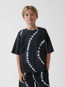 Camiseta oversize de peso pesado para niños