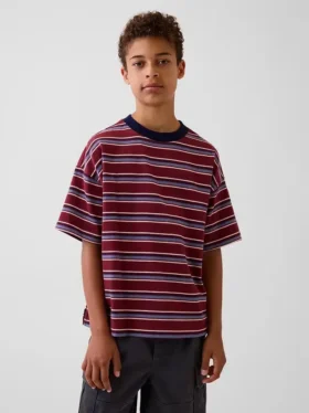 Camiseta oversize de peso pesado para niños