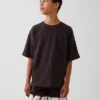Camiseta oversize de peso pesado para niños
