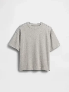 Camiseta oversize de peso pesado para niños