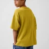 Camiseta oversize de peso pesado para niños