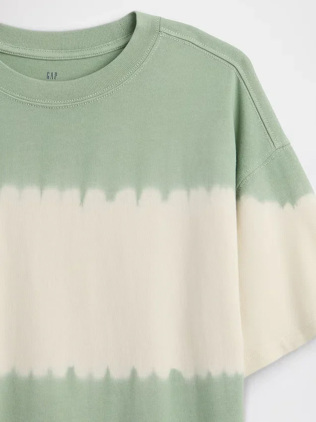 Camiseta oversize de peso pesado para niños