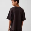 Camiseta oversize de peso pesado para niños