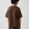 Camiseta oversize de peso pesado para niños
