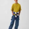 Camiseta oversize de peso pesado para niños