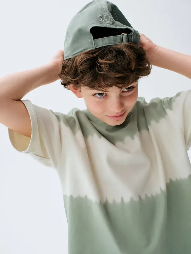 Camiseta oversize de peso pesado para niños