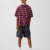 Camiseta oversize de peso pesado para niños
