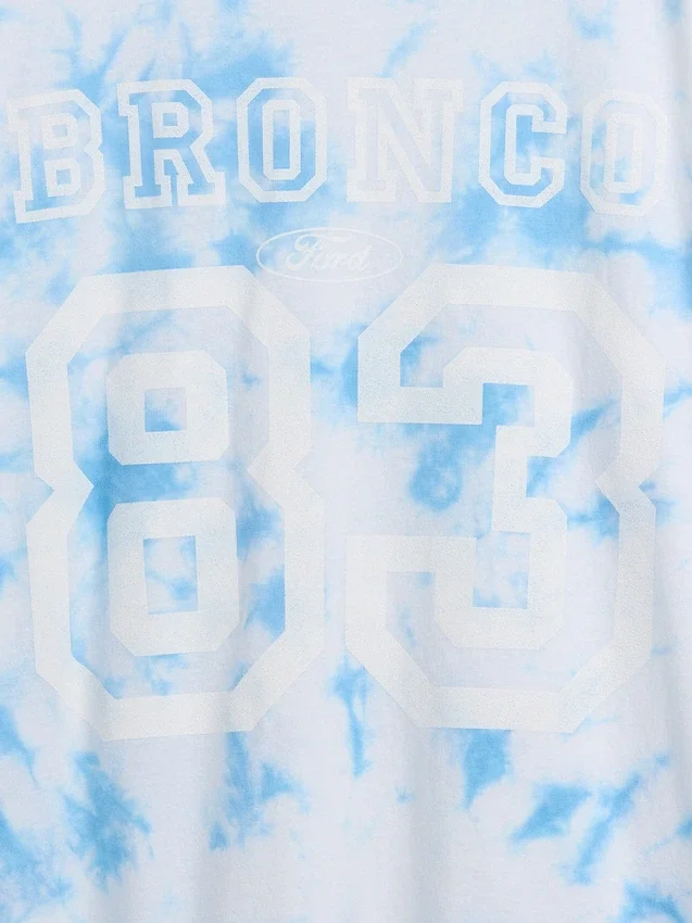 Camiseta oversize para niños con diseño de Ford Bronco