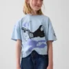 Camiseta oversize para niños con diseño de Olivia Rodrigo