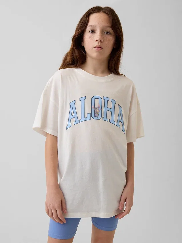 Camiseta oversize para niños de GAP × Disney