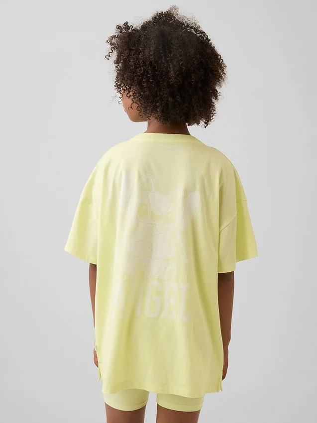 Camiseta oversize para niños de GAP × Disney