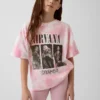 Camiseta oversize para niños de Nirvana