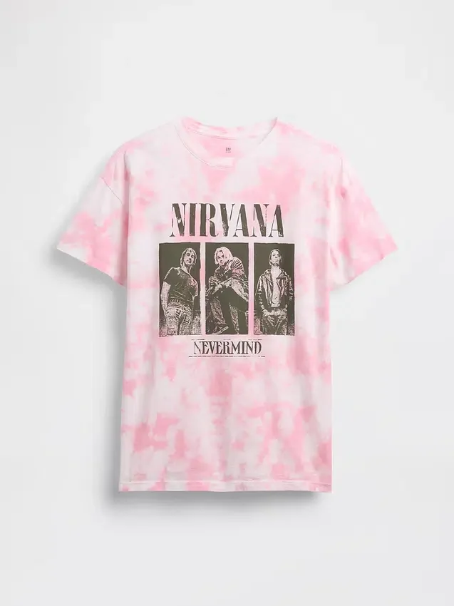 Camiseta oversize para niños de Nirvana