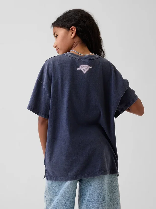 Camiseta oversize para niños «Supergirl»