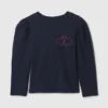Camiseta para bebés y niños con mangas abullonadas para combinar