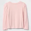 Camiseta para bebés y niños con mangas abullonadas para combinar