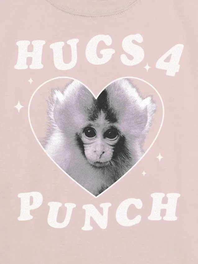 Camiseta para niños con diseño «Punch the Monkey»