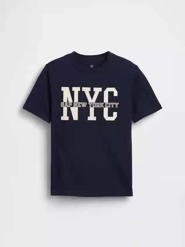 Camiseta para niños con el logotipo de Gap NYC