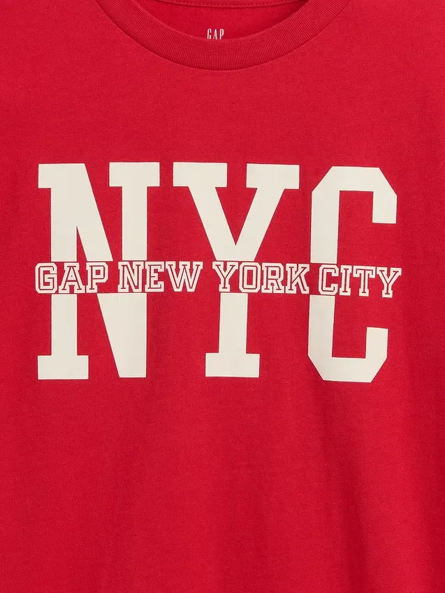 Camiseta para niños con el logotipo de Gap NYC